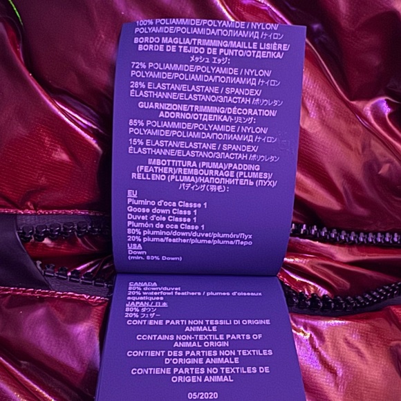 NWOT Herno Burgundy Puffer Coat - Picture 10 of 12